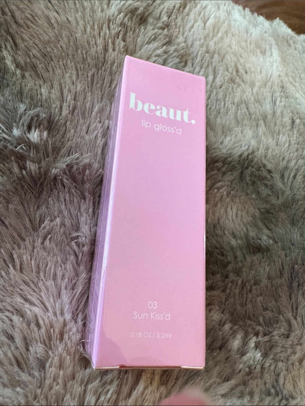 Lip Gloss'd Lip Gloss - 03 Sun Kiss'd (Pink) - Picture 1 of 4